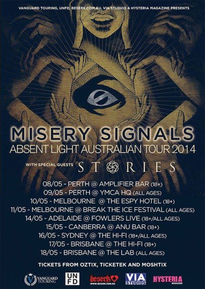 Absent Light Tour 2014 - Australia